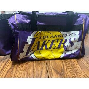 FOCO NBA Los Angeles Lakers Core Duffel Gym Bag - Lebron James